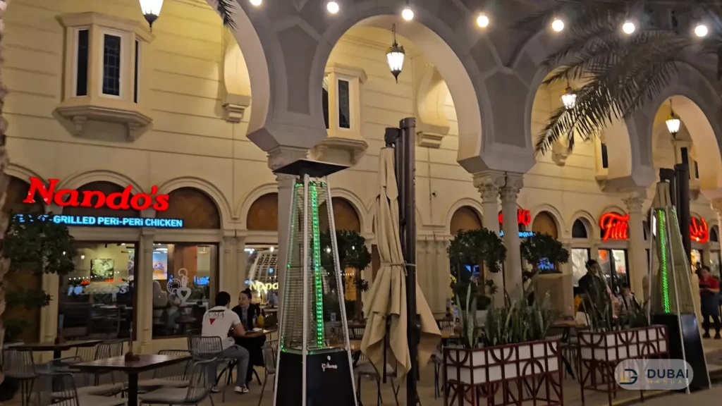 Al Qasba dine options