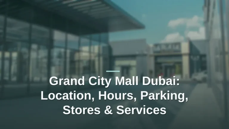 grand city mall dubai