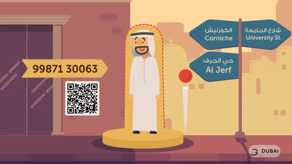 Makani number for navigation