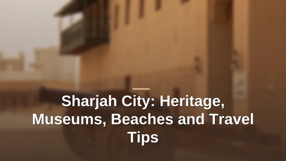 Sharjah city