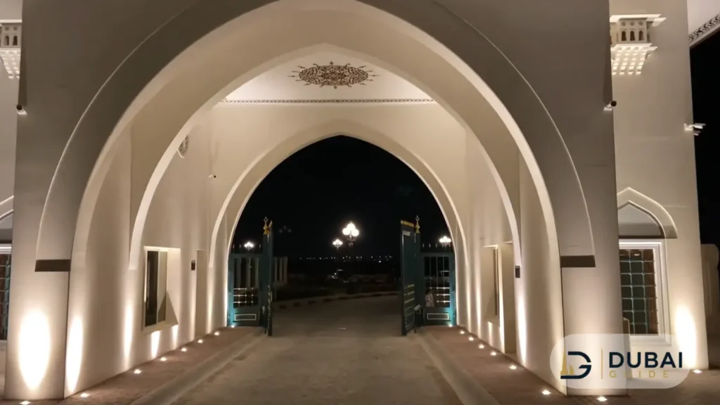 Sharjah Mosque Entrance