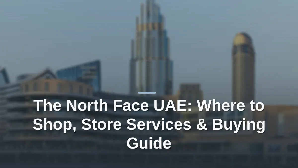 the north face uae