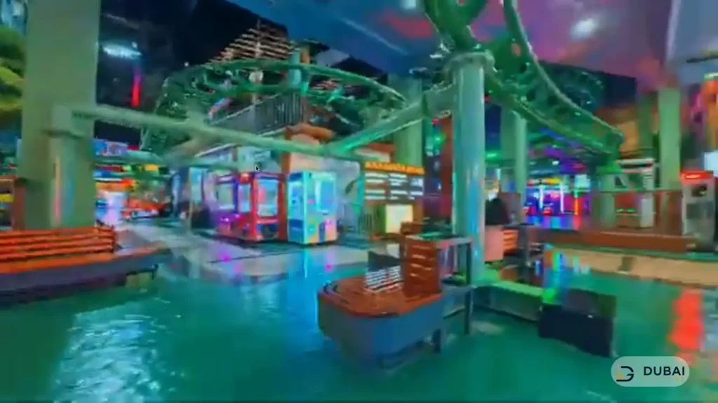 Adventureland rides and arcade games inside Sahara Centre