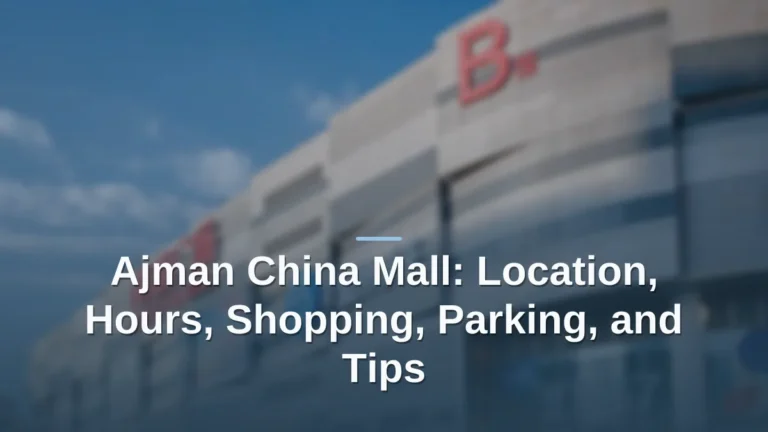 ajman china mall