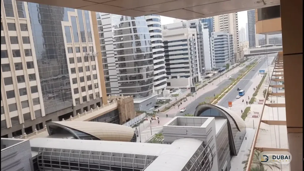 Barsha Heights Dubai skyline aerial view
