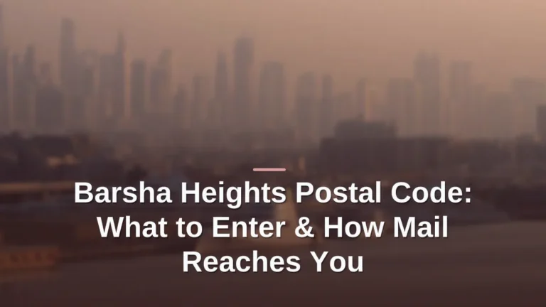 Barsha heights postal code