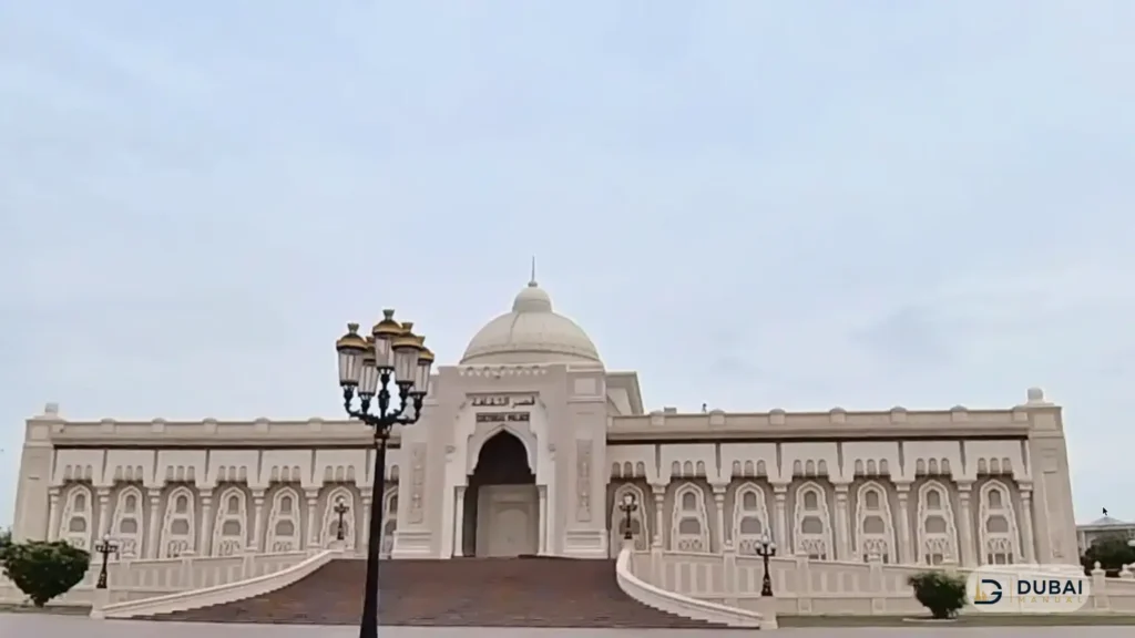 Cultural Palace facade at Cultural Square Sharjah, ideal for photos