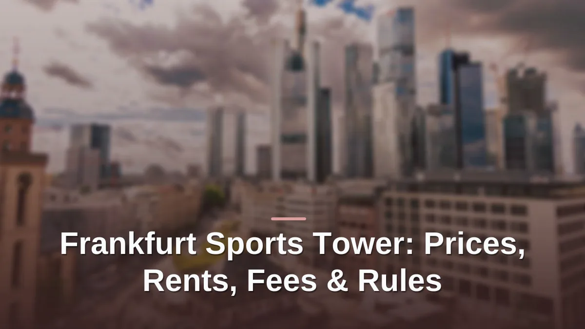 frankfurt sports tower