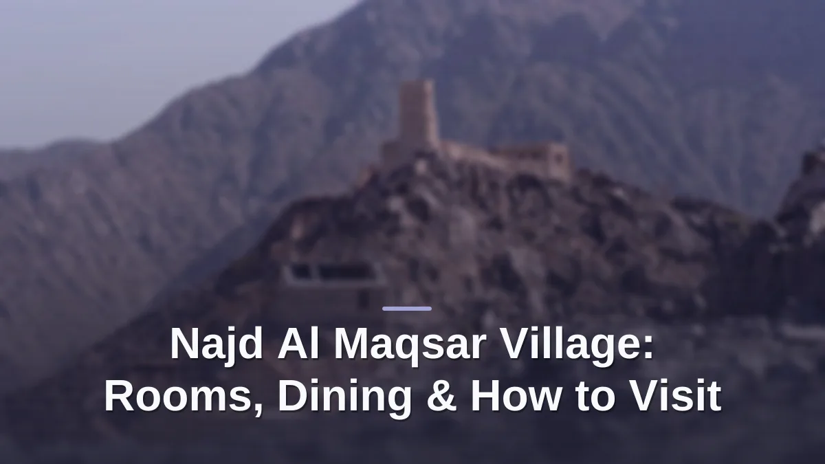 Najd al maqsar village