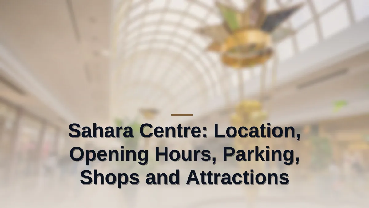 Sahara centre