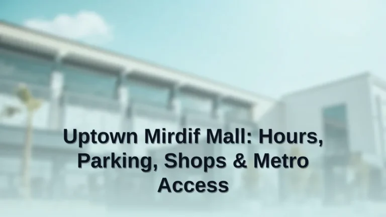 uptown mirdif mall