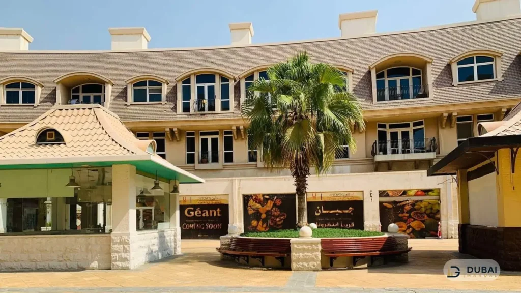 Uptown Mirdif Mall exterior in daylight